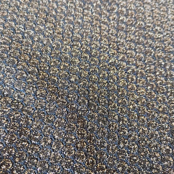 Black And Gold Long Stretchy Wrap Scarf - Picture 3 of 3